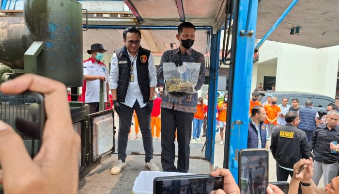 Lapas Batam Hadiri Pemusnahan Barang Bukti Narkotika Polresta Barelang, Perkuat Sinergi Berantas Narkoba