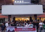 Aksi di Hotel Khas Parapat Memanas, Massa Bakar Ban Desak Transparansi IPAL Danau Toba
