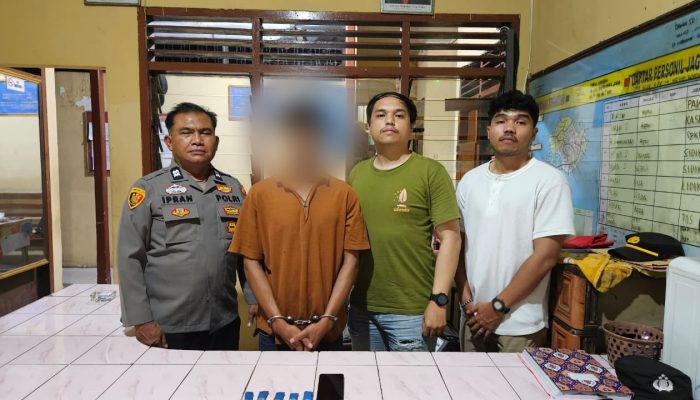 Pemuda 18 Tahun Ditangkap Bawa 5 Paket Ganja di Lapangan Bola Karang Sari
