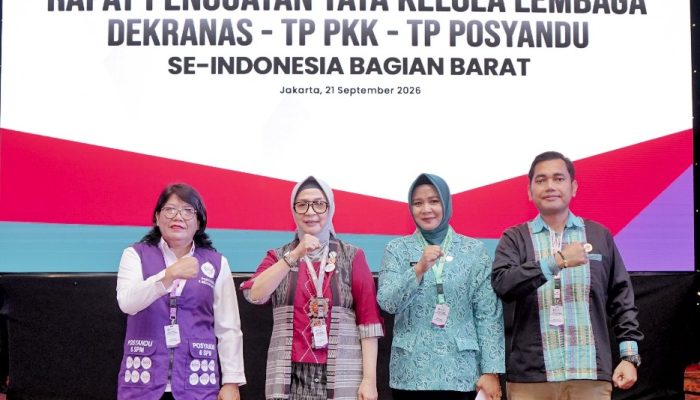 Darmawati Anton Saragih Hadiri Rapat Nasional Penguatan Tata Kelola Dekranas – PKK di Jakarta