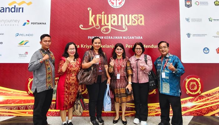 Ketua Dekranasda Pematangsiantar Ny Wesly Silalahi Hadiri Kriyanusa 2026 di JICC Jakarta, 257 Peserta 410 Booth