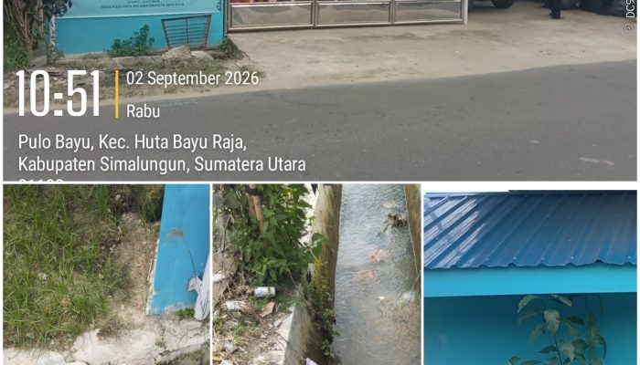 Limbah Dapur MBG Pulo Bayu Cemari Irigasi Warga, Bau Busuk Meresahkan Saat Hujan