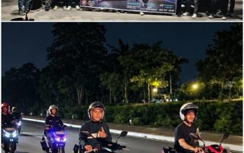 82 Bikers Honda Batam Ramaikan Vario Evo Night Ride, Capella Honda Dengarkan Masukan Komunitas