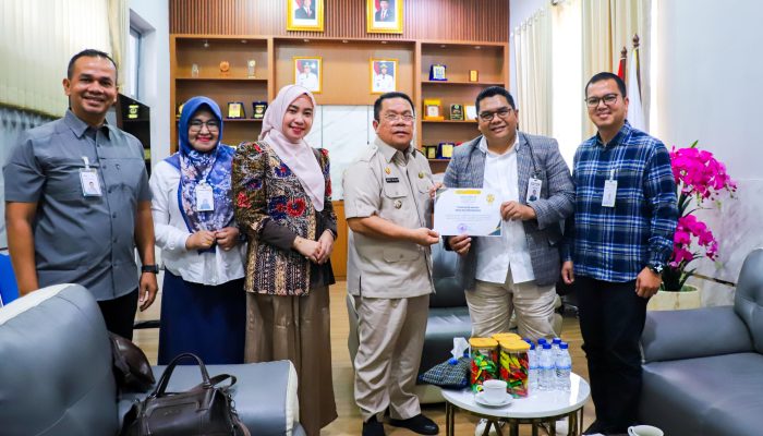 Wali Kota Wesly Silalahi Terima Silaturahmi BSI, Bahas Penguatan Ekonomi Syariah di Pematangsiantar