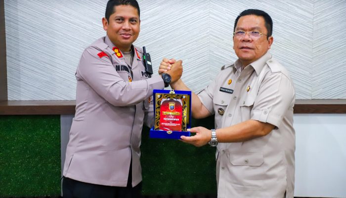 Perkuat Sinergi Kamtibmas, Kapolres Baru Sowan ke Wali Kota Wesly Silalahi