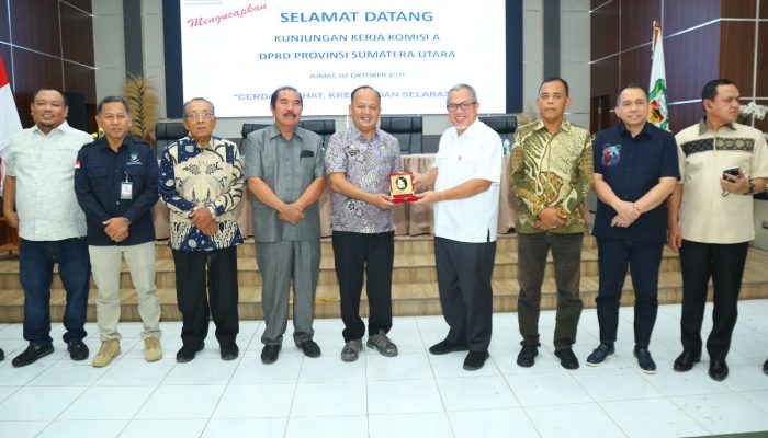 Sumut Peringkat 1 Pengguna Narkoba Nasional, Komisi A DPRD Sumut Kunker P4GN ke Pematangsiantar
