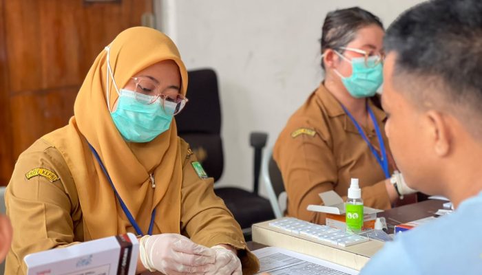 Rutan Batam Gandeng Dinkes Gelar VCT, Pastikan Warga Binaan Dapat Layanan Kesehatan Layak