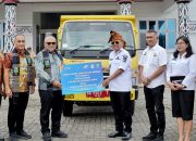 Pemkab Simalungun Terima Bantuan 1 Unit Dump Truk dari PTPN IV