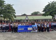 Polres Samosir Sosialisasi Beasiswa 100 Persen SMA Kemala Taruna Bhayangkara ke SMP di Samosir