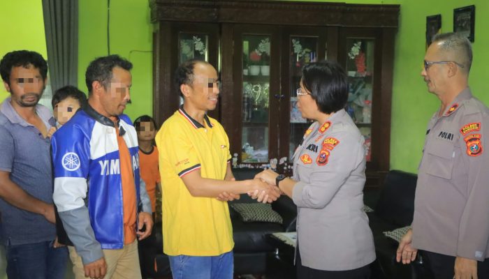 Kapolres Samosir Datangi Korban Kekerasan Oknum Reskrim, Sampaikan Permohonan Maaf dan Janji Tindak Tegas