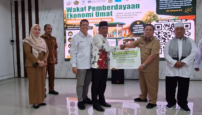 Wali Kota Wesly Dukung Wakaf Produktif untuk UMKM, Tekankan Pendampingan Jangan Hanya Seremonial