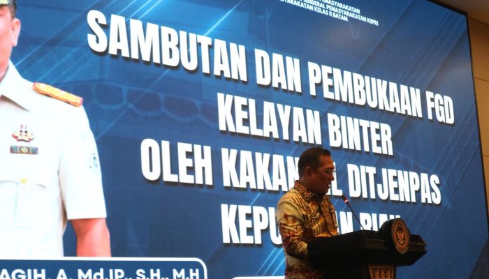 Perkuat Reintegrasi Berkelanjutan, Kalapas Batam Hadiri FGD dan Peluncuran Aplikasi SIGAP di Hotel Wyndham