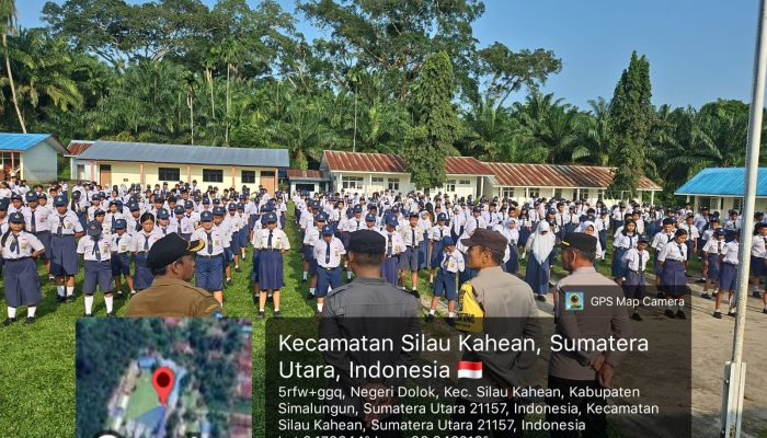 Cegah Narkoba dan Bullying, Polsek Silou Kahean Gelar Police Goes to School di SMPN 1 Silou Kahean