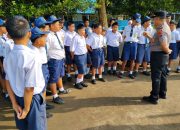 Cegah Narkoba dan Kenakalan Remaja, Kapolsek Bandar Huluan Edukasi Siswa SMPN 1 Pematang Bandar