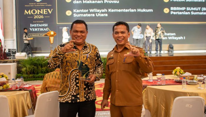 Pemko Pematangsiantar Raih Predikat Informatif Tiga Kali Berturut-turut di KI Sumut Award 2026