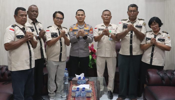 Kapolres Simalungun Terima Silaturahmi DPD Senopati 08, Perkuat Kolaborasi Jaga Kamtibmas