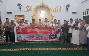 Kapolres Simalungun Gelar Subuh Keliling di Masjid Al Manshuriyah, Ajak Warga Tangkal Hoaks