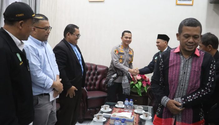 Kapolres Simalungun Terima Audiensi PAMK, Perkuat Sinergi Jaga Kondusivitas