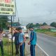 Tekan Angka Kecelakaan, Satlantas Polres Simalungun Pasang Rambu di Jalur Rawan KM 20 Siantar-Saribudolok