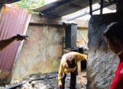 Korsleting Diduga Picu Kebakaran Rumah di Siantar Marihat, Kerugian Rp50 Juta
